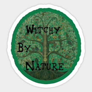 Witchy By Nature Sticker